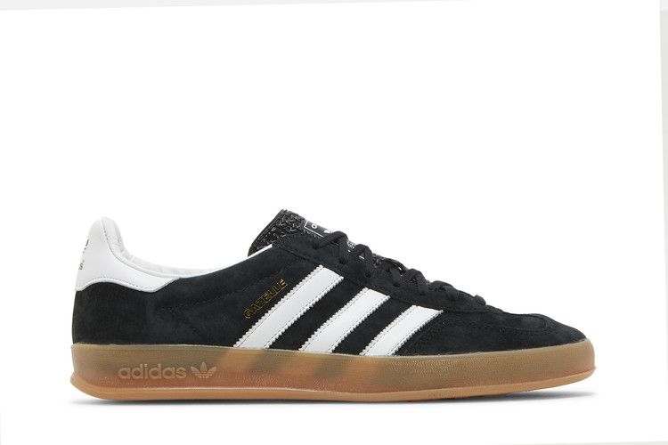 adidas Gazelle Black White Gum - H06259