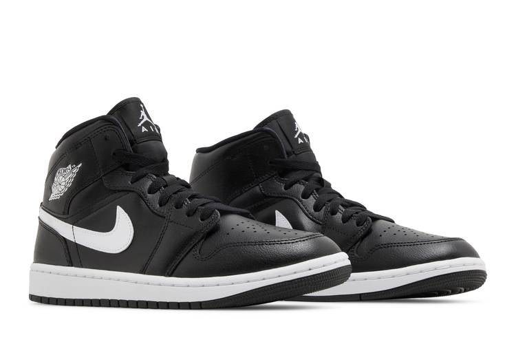 Air Jordan 1 Mid Black White  - DV0991-001