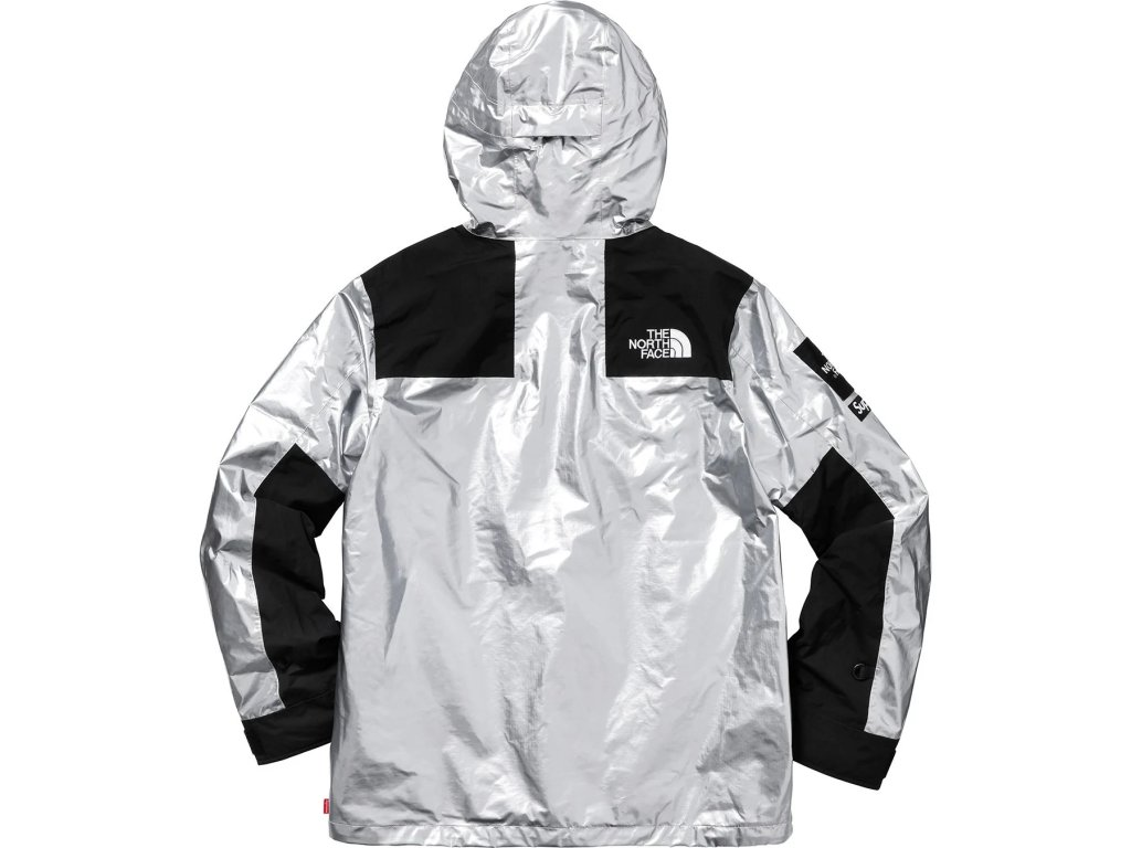 Supreme The North Face Metallic Mountain Parka Silver - SS18SILVERMOUNTAIN