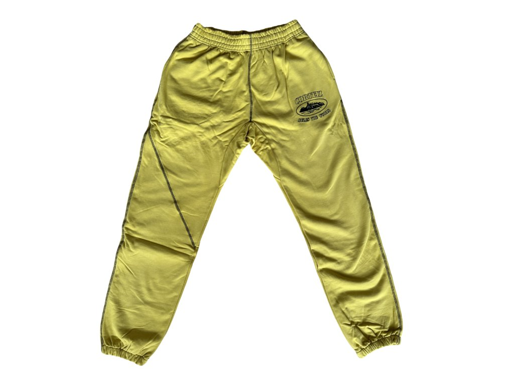 Corteiz Joggers Mustard - JoggersMustard