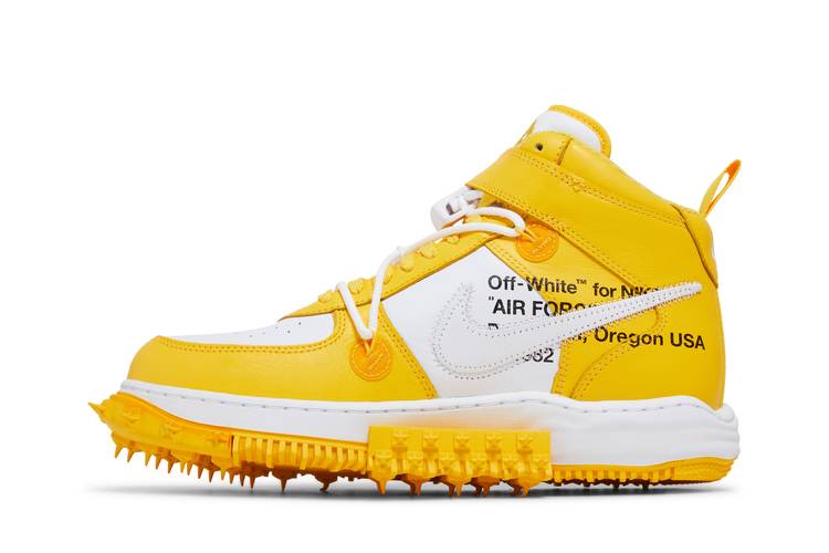 Nike Air Force 1 Mid SP Off-White Varsity Maize - DR0500-101