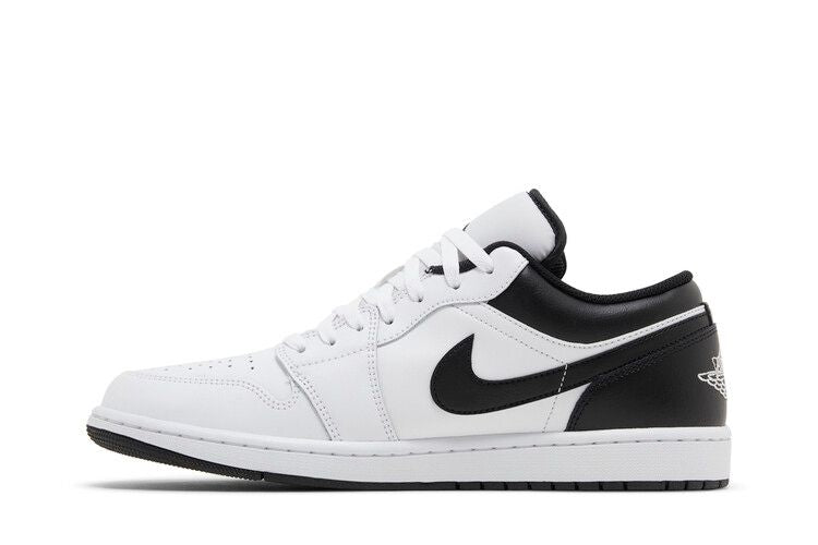 Air Jordan 1 Low White Black (GS) - 553558-132