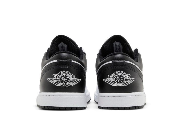 Air Jordan 1 Low White Black (GS) - 553558-132