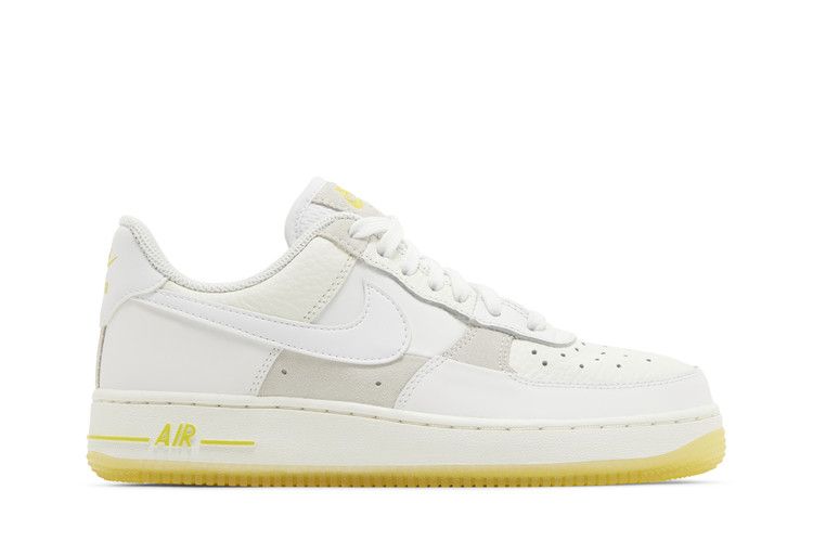 Nike Air Force 1 Low '07 UV Reactive Patchwork White Multicolor Yellow (W)  - FQ0709-100