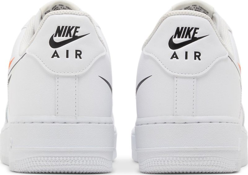 Nike Air Force 1 Low '07 Multi Swoosh White Black - FN7807-100