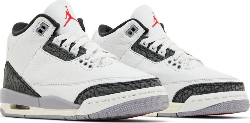 Air Jordan 3 Retro Cement Grey (GS) - DM0967-106