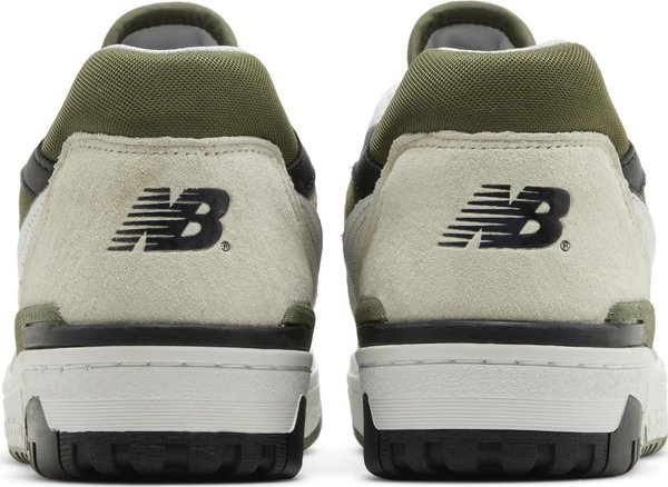 New Balance 550 White Dark Olivine - BB550DOB