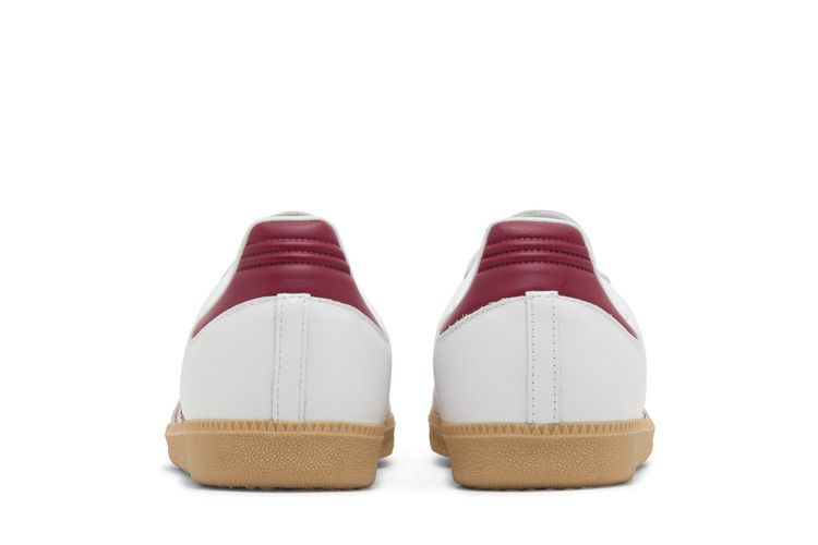 adidas Samba OG White Burgundy Gum  - IF3813