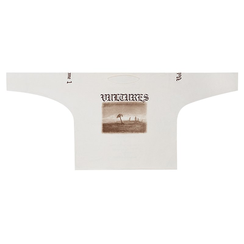 Yeezy Vultures Long T White  - SS24VulturesW