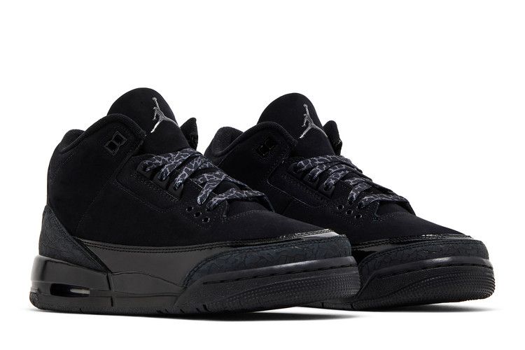 Jordan 3 Retro Black Cat (2025) (GS)  - DM0967-001