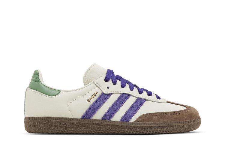 adidas Samba OG Off White Core Purple Green Brown (W) - ID8349