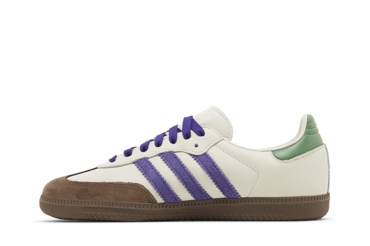 adidas Samba OG Off White Core Purple Green Brown (W) - ID8349