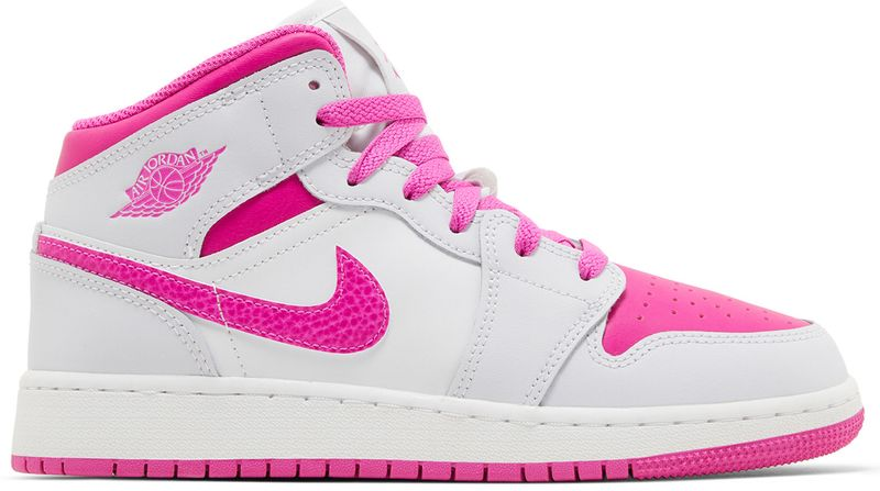 Jordan 1 Mid Fire Pink (GS)  - FD8780-500