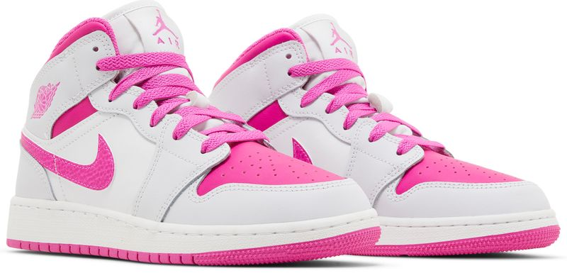 Jordan 1 Mid Fire Pink (GS)  - FD8780-500