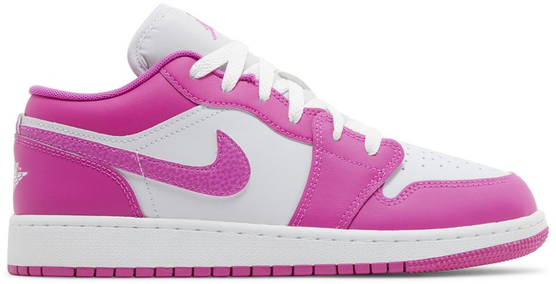 Jordan 1 Low Fire Pink (GS)  - FV8486-600