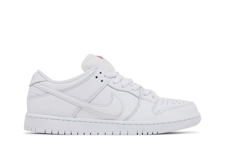 Nike SB Dunk Low Pro Triple White  - FJ1674-100