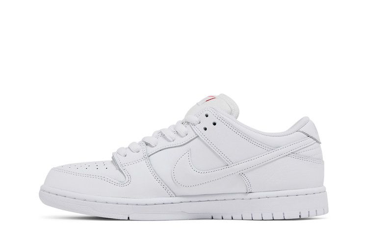 Nike SB Dunk Low Pro Triple White  - FJ1674-100