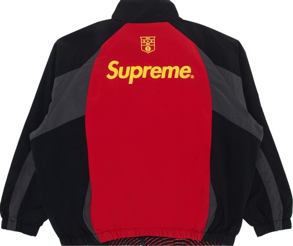 Supreme S Logo Track Jacket (FW24) Black - FW24TrackSB