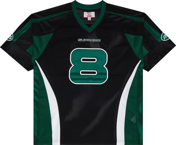 Supreme Martine Rose Football Jersey Black - FW24MartineB