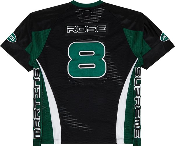 Supreme Martine Rose Football Jersey Black - FW24MartineB