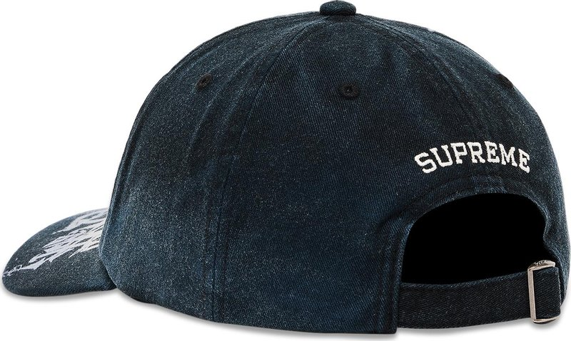 Supreme Liberty 6-Panel Black  - FW24LibertyB