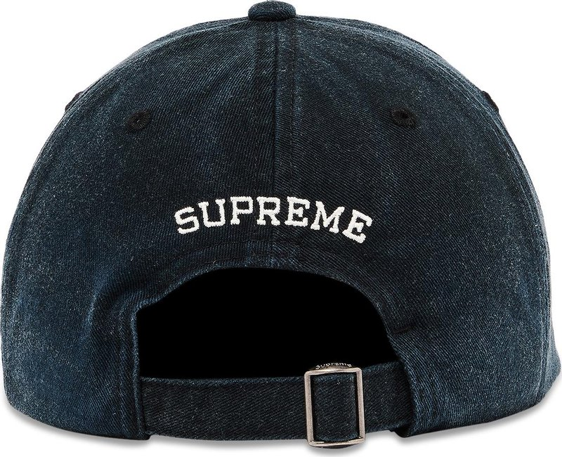 Supreme Liberty 6-Panel Black  - FW24LibertyB