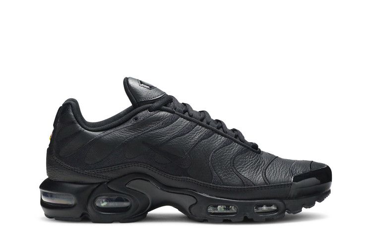 Nike Air Max Plus Triple Black Leather  - AJ2029-001