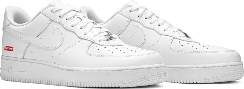 Nike Air Force 1 Low Supreme White - CU9225-100