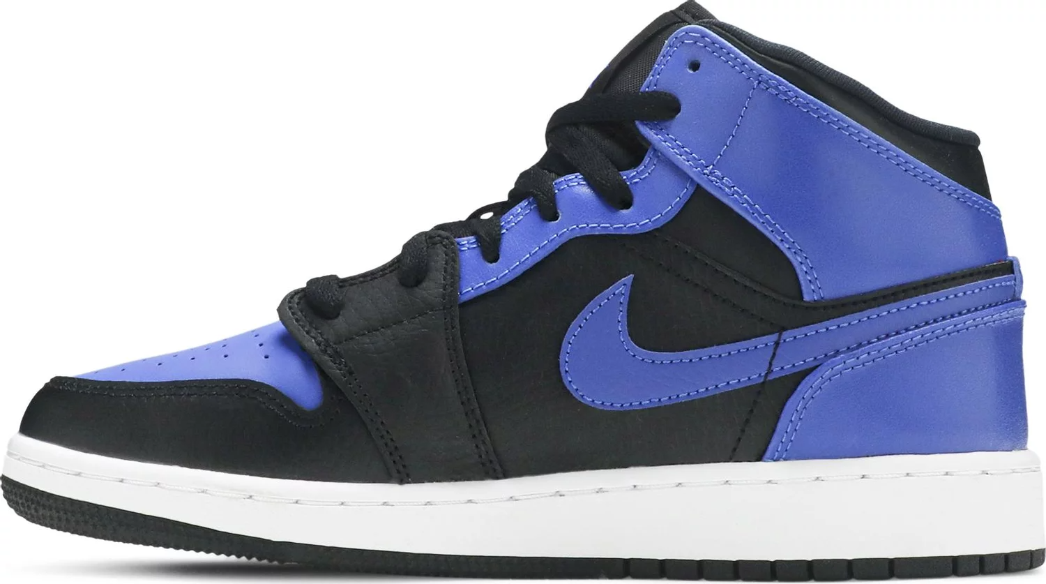 Jordan 1 Mid Hyper Royal (GS) - 554725-077