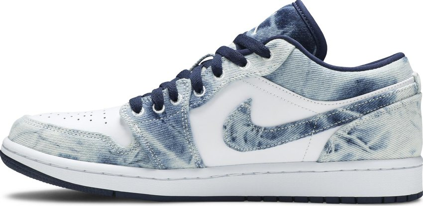 Jordan 1 Low Washed Denim - CZ8455-100