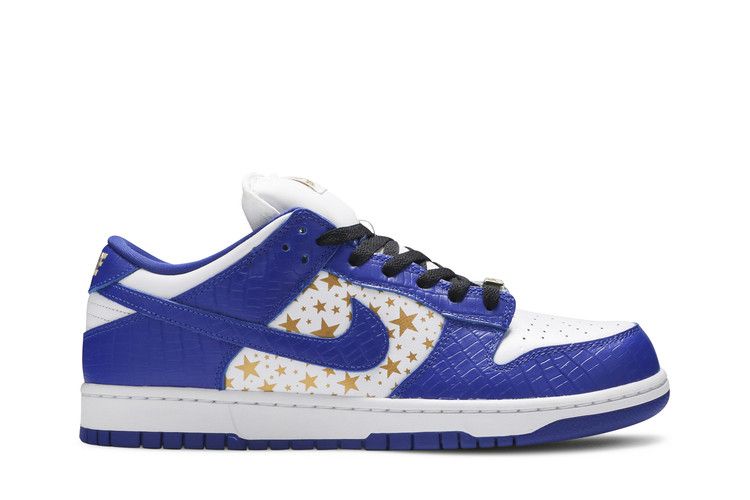 Nike SB Dunk Low Supreme Stars Hyper Royal (2021)  - DH3228-100