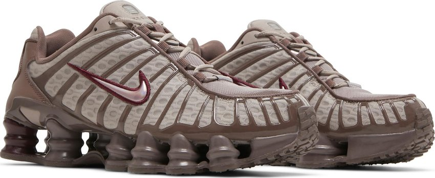 Nike Shox TL Pumice Night Maroon (W) - AR3566-200