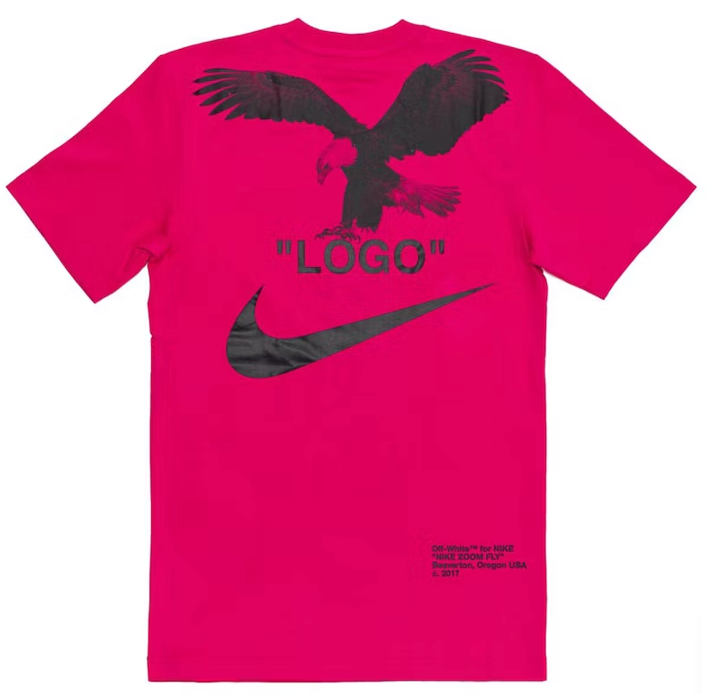 OFF WHITE x Nike NRG A6 Tee Pink Rush Black Roomstock.cz