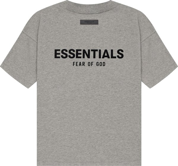 Fear of God Essentials T-Shirt Dark Oatmeal SS22 - 125BT212063F