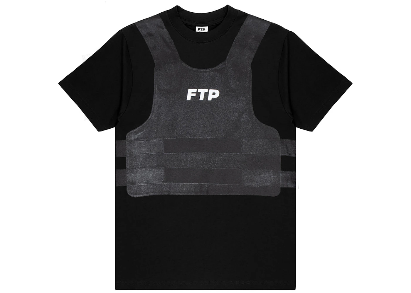 FTP Bulletproof Vest Tee Black  - FW24BPTEEB