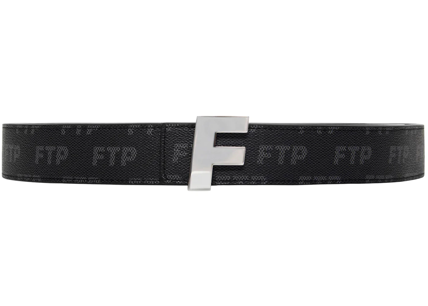 FTP Logo Repete Belt Black  - FTPBLTB