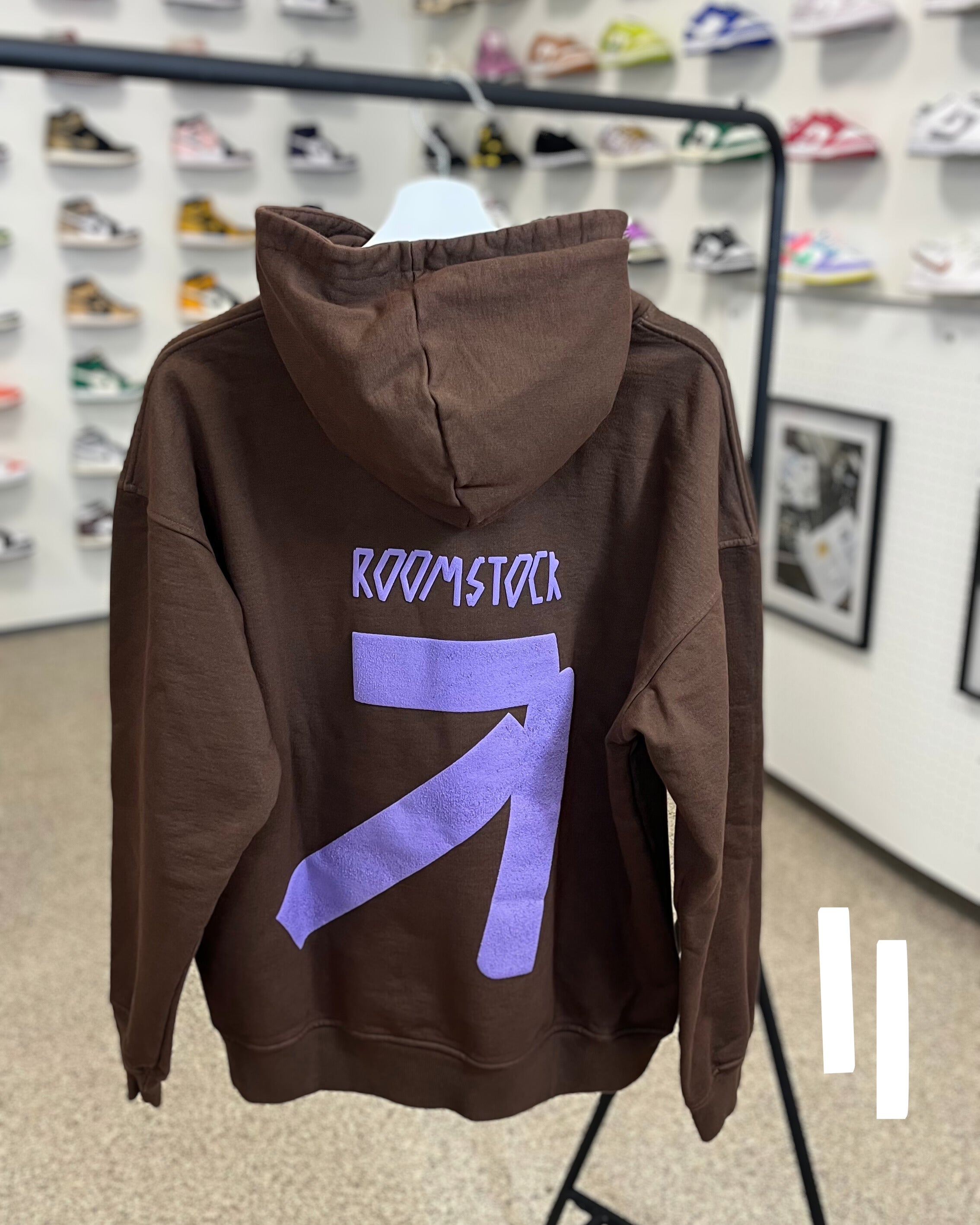 ROOMSTOCK 8th Anniversary Edition Hoodie CHOCOLATE - ROOMST8CK_CH0C0L4T3