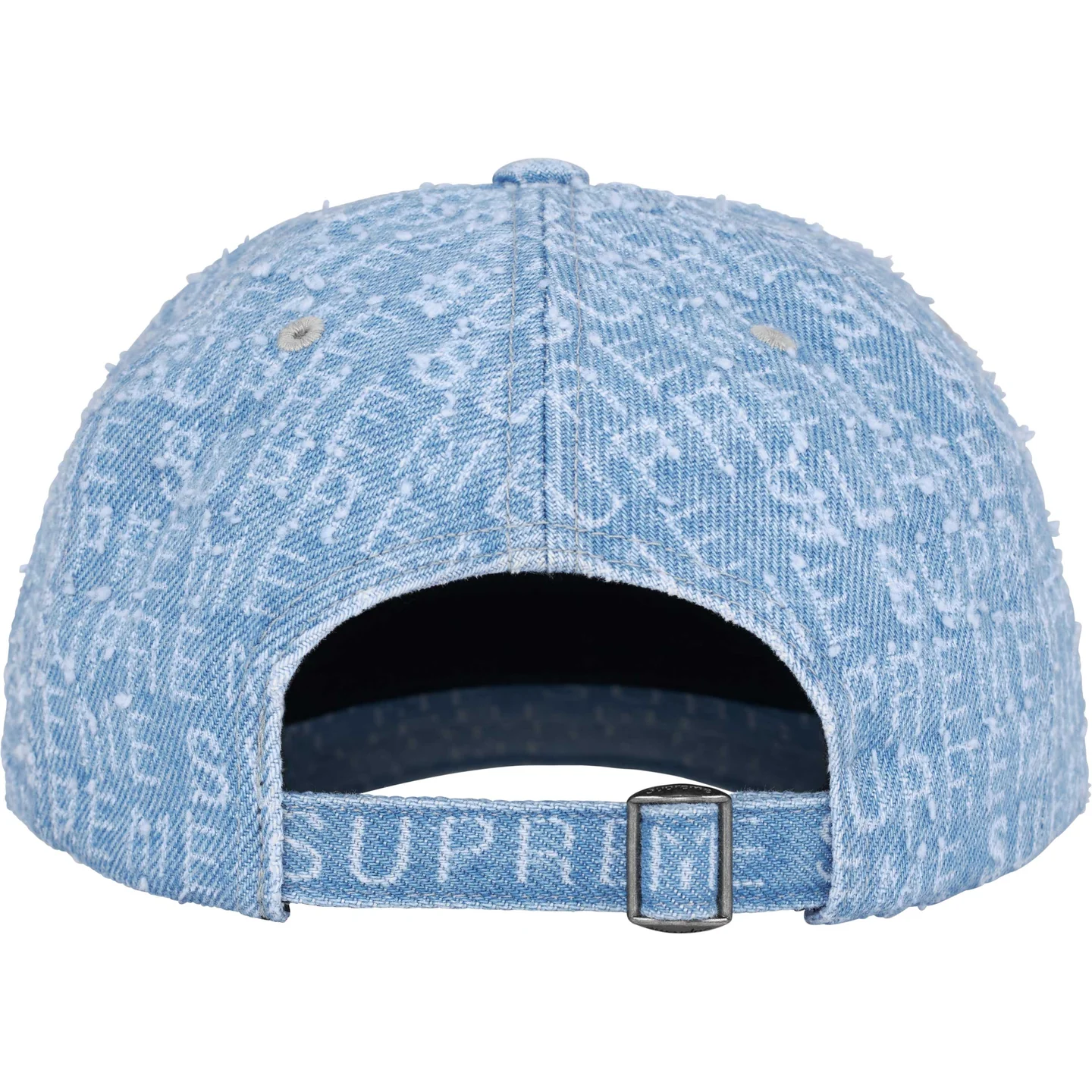 Supreme Needle Punch Denim 6-Panel Blue  - FW24NDPB