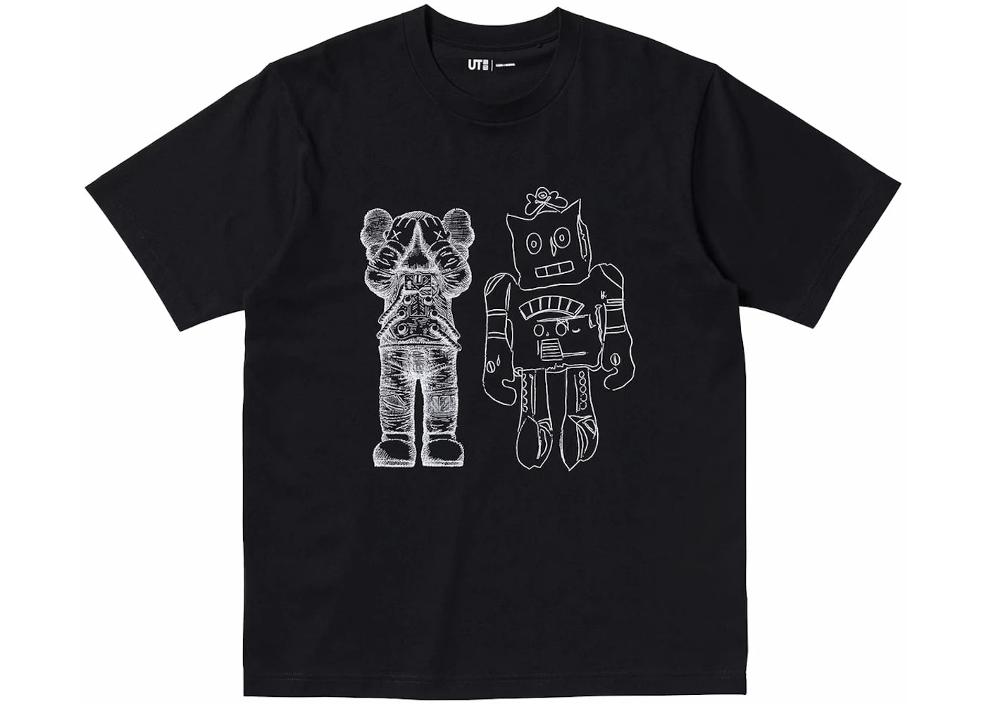 KAWS x Uniqlo Warhol UT Graphic 476351 T-shirt Black - 476351