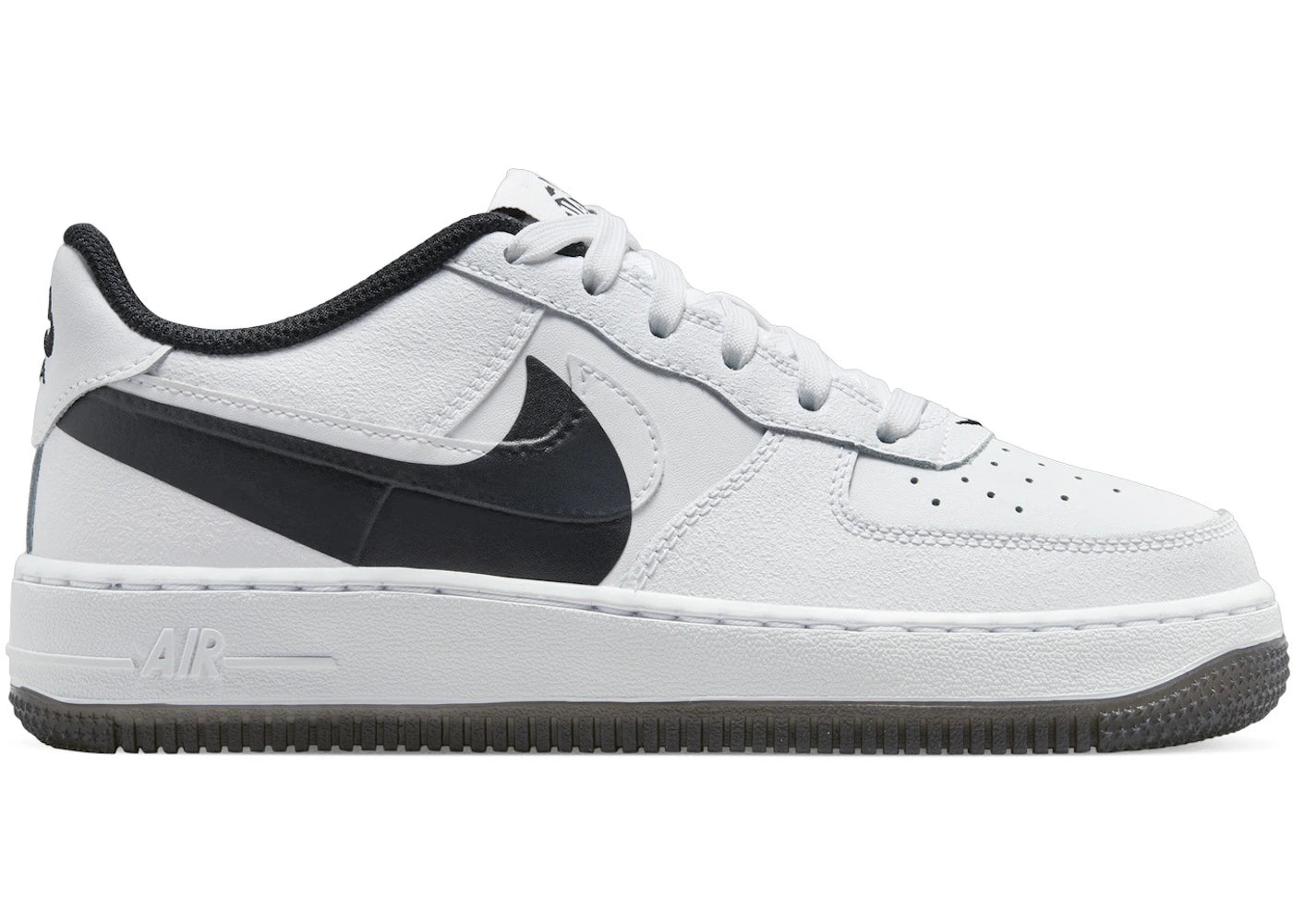 Nike Air Force 1 Low LV8 4 White Black (GS)  - FQ4118-100