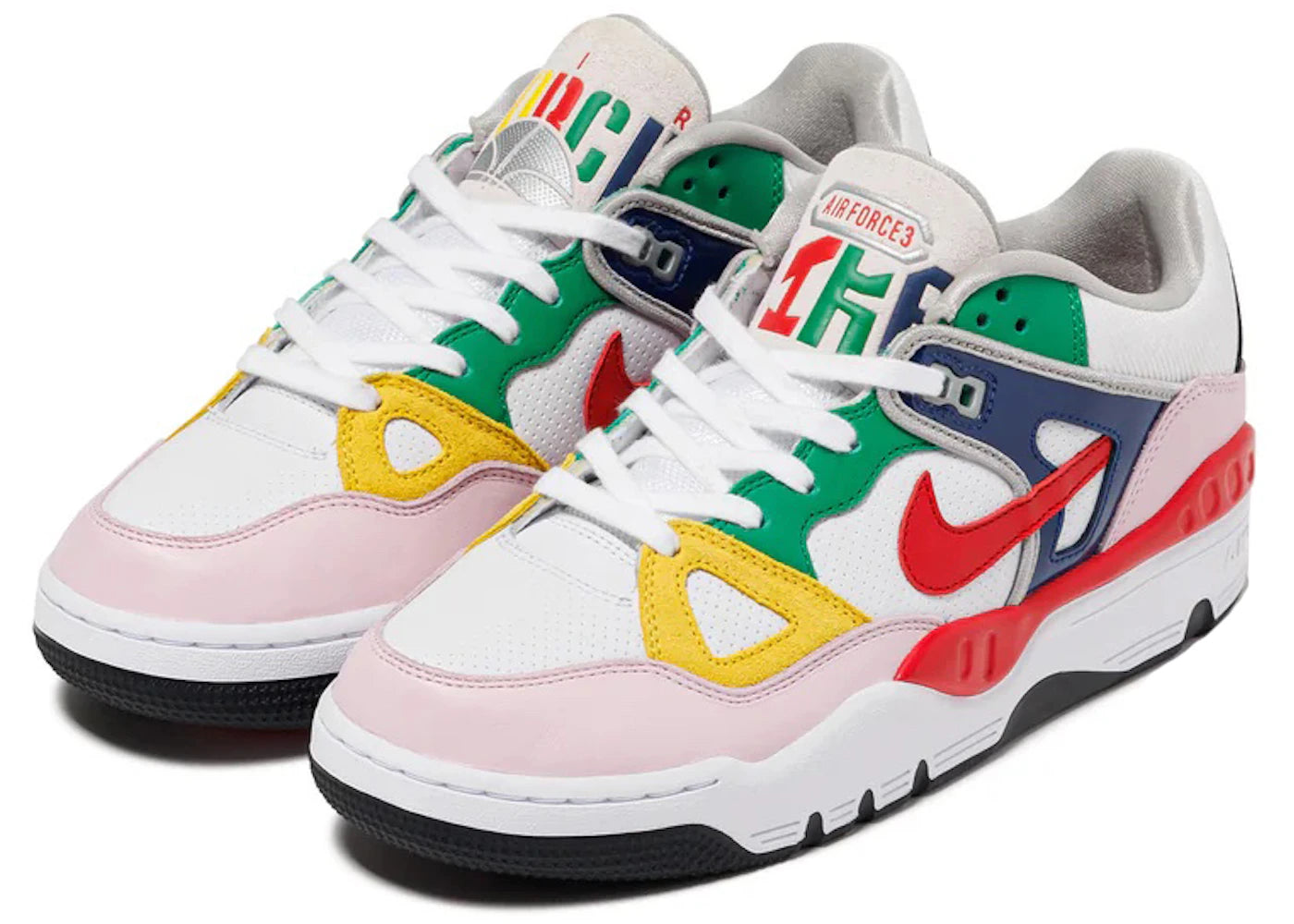 Nike Air Force 3 Low Nigo White Multi-Color - FQ7012-100