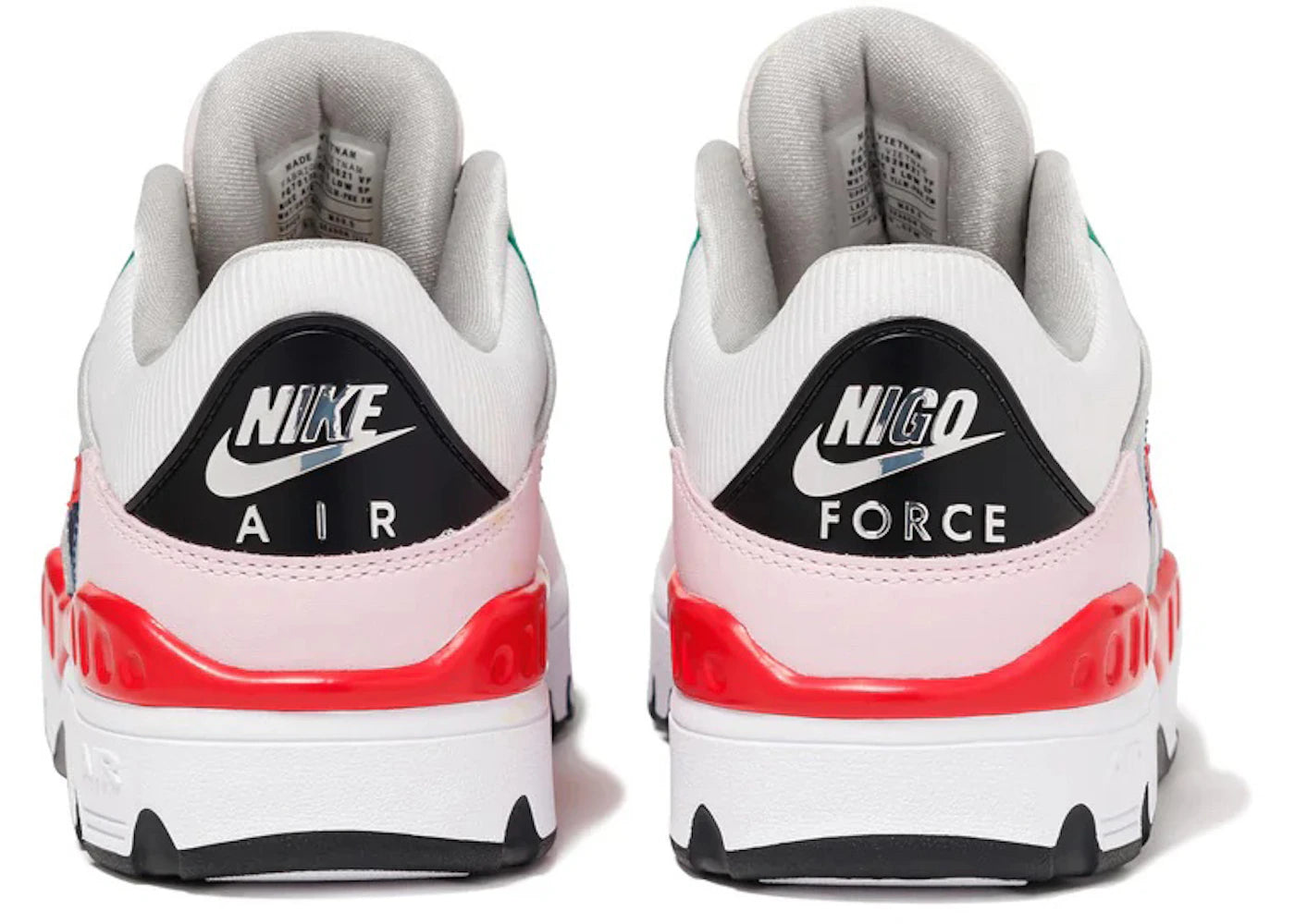 Nike Air Force 3 Low Nigo White Multi-Color - FQ7012-100