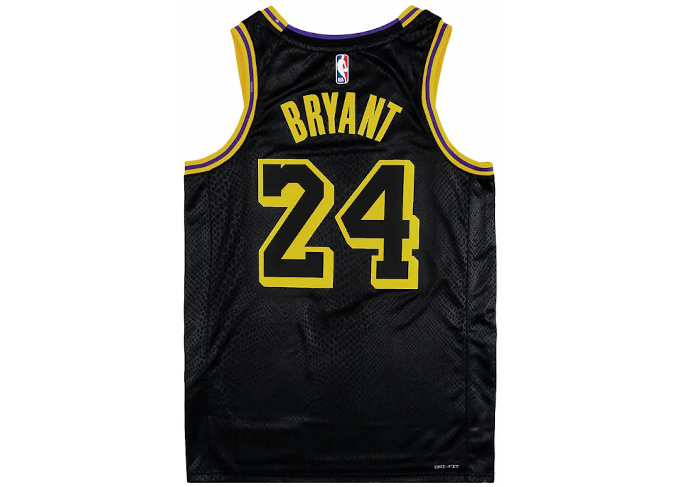 Nike Kobe Mamba Mentality Los Angeles Lakers City Edition Swingman Jersey (FW23) Black - FN7297-010