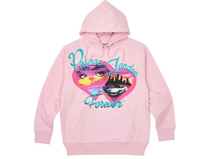 Palace Forever Hood Pink - SS23HoodPNK