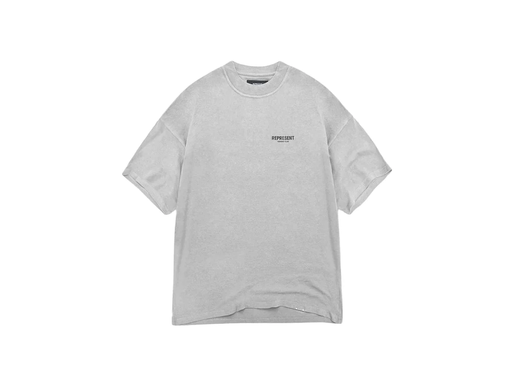 Represent Owners Club T-shirt Ash Grey/Black - M05149-302