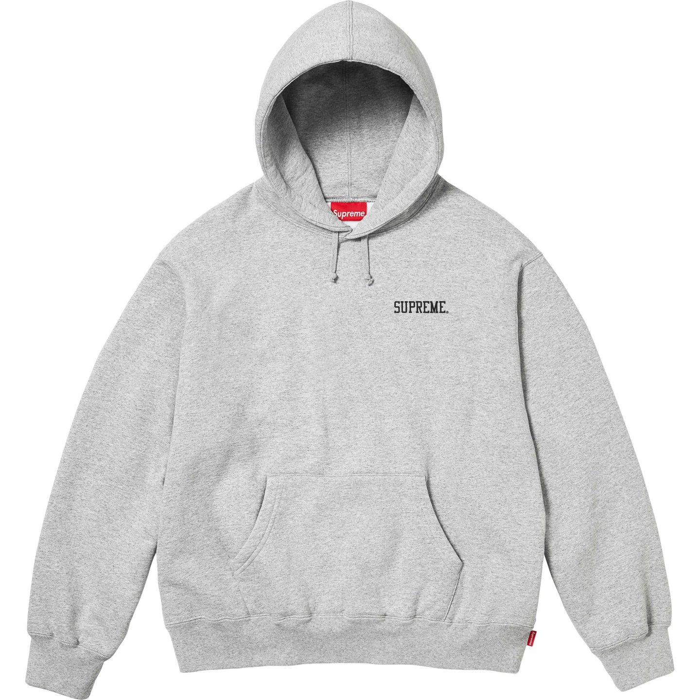 Supreme Anarchy Hooded Sweatshirt Heather Grey - FW24HHS