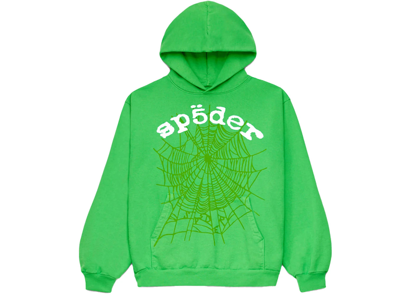 Sp5der Legacy Hoodie Green  - SP5D-SPLEHG-GREEN