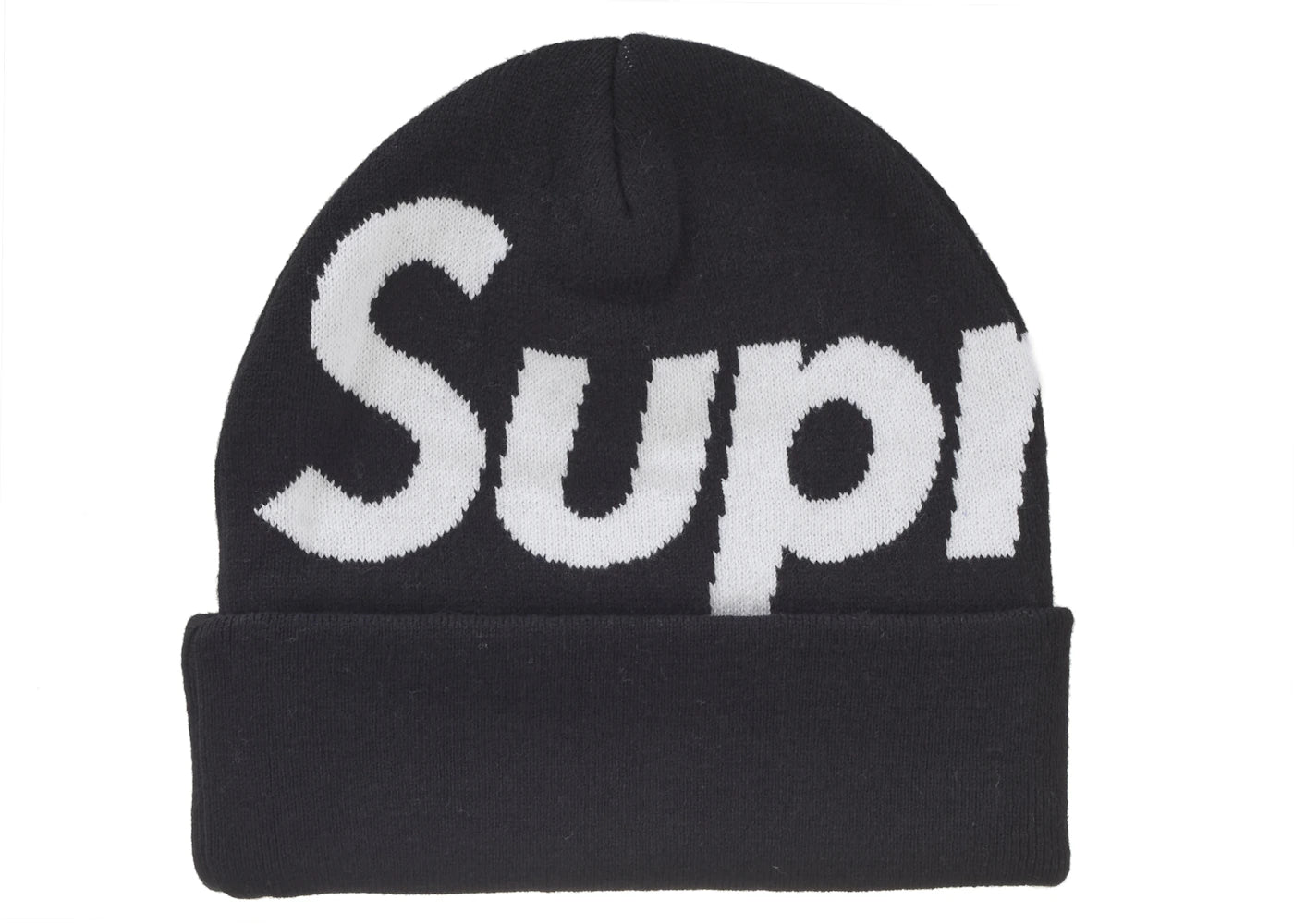 Supreme Big Logo Beanie (FW24) Black  - SUPR-SBLB(B-BLACK