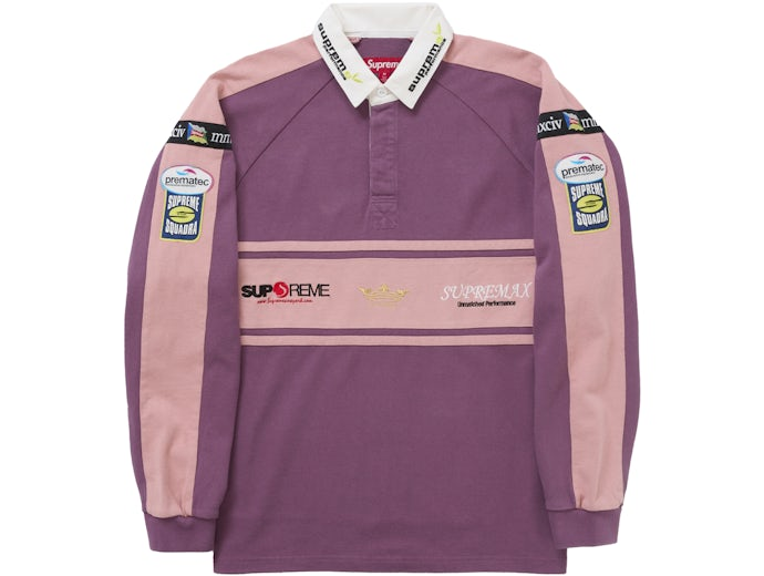 Supreme Chest Stripe Rugby Pink - FW24CHSRP