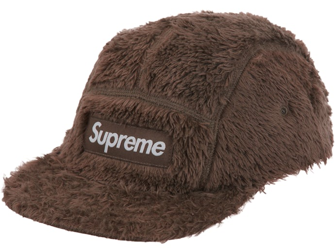 Supreme Fuzzy Camp Cap Brown  - FW24FCCB